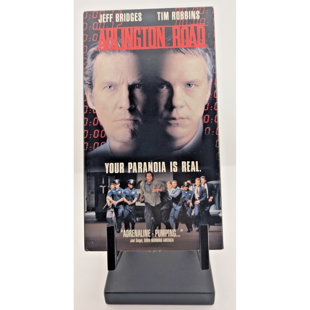 Arlington Road VHS Film, Jeff Bridges Tim Robbins
